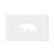 Bear 2 Reusable Mylar Stencil - 10 mil Paint and Craft Stencil
