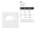 Emu Reusable Mylar Stencil - 10 mil Paint and Craft Stencil