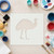 Emu Reusable Mylar Stencil, 10 mil Plastic Paint Stencil for Crafts and Decor