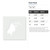 Goat Head Reusable Mylar Stencil - 10 mil Paint and Craft Stencil