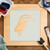 Goat Head Reusable Mylar Stencil, 10 mil Plastic Paint Stencil for Crafts and Decor