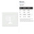 Menorah Reusable Mylar Stencil - 10 mil Paint and Craft Stencil
