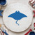Manta Ray Reusable Mylar Stencil - 10 mil Paint and Craft Stencil