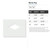 Manta Ray Reusable Mylar Stencil - 10 mil Paint and Craft Stencil