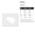 Hamster Reusable Mylar Stencil - 10 mil Paint and Craft Stencil