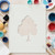 Tree Reusable Mylar Stencil - 10 mil Paint and Craft Stencil