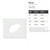 Mouse Reusable Mylar Stencil - 10 mil Paint and Craft Stencil