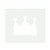 Crown 3 Reusable Mylar Stencil, 10 mil Plastic Paint Stencil for Crafts and Decor