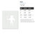 Devil Reusable Mylar Stencil - 10 mil Paint and Craft Stencil
