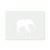 Elephant Reusable Mylar Stencil - 10 mil Paint and Craft Stencil