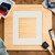 Postage Stamp Reusable Mylar Stencil - 10 mil Paint and Craft Stencil