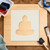 Buddha Reusable Mylar Stencil - 10 mil Paint and Craft Stencil