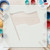 Wavy Flag Reusable Mylar Stencil - 10 mil Paint and Craft Stencil
