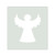 Christmas Tree Angel Reusable Mylar Stencil, 10 mil Plastic Paint Stencil for Crafts and Decor