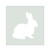 Bunny 3 Reusable Mylar Stencil, 10 mil Plastic Paint Stencil for Crafts and Decor