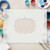 Bracket Frame Reusable Mylar Stencil, 10 mil Plastic Paint Stencil for Crafts and Decor