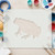 Toad Reusable Mylar Stencil - 10 mil Paint and Craft Stencil