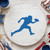Football Player 2 Reusable Mylar Stencil, 10 mil Plastic Paint Stencil for Crafts and Decor