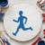 Runner Reusable Mylar Stencil - 10 mil Paint and Craft Stencil