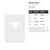 Martini Glass 1 Reusable Mylar Stencil - 10 mil Paint and Craft Stencil