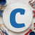 Lower Case C Reusable Mylar Stencil, 10 mil Plastic Paint Stencil for Crafts and Decor