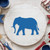 Elephant 2 Reusable Mylar Stencil - 10 mil Paint and Craft Stencil