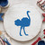 Ostrich Reusable Mylar Stencil, 10 mil Plastic Paint Stencil for Crafts and Decor