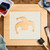 Jester Hat Reusable Mylar Stencil - 10 mil Paint and Craft Stencil