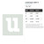 Lowercase Letter U Reusable Mylar Stencil, 10 mil Plastic Paint Stencil for Crafts and Decor