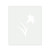 Easter Lily Reusable Mylar Stencil, 10 mil Plastic Paint Stencil for Crafts and Decor