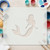 Mermaid 9 Reusable Mylar Stencil - 10 mil Paint and Craft Stencil