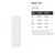 Barber Pole Reusable Mylar Stencil - 10 mil Paint and Craft Stencil