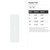 Barber Pole Reusable Mylar Stencil, 10 mil Plastic Paint Stencil for Crafts and Decor