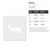 Gazelle Reusable Mylar Stencil - 10 mil Paint and Craft Stencil