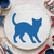 Cat Arch Back Reusable Mylar Stencil, 10 mil Plastic Paint Stencil for Crafts and Decor