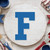 Letter F Reusable Mylar Stencil - 10 mil Paint and Craft Stencil