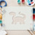Dinosaur Reusable Mylar Stencil - 10 mil Paint and Craft Stencil