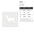 Llama Reusable Mylar Stencil - 10 mil Paint and Craft Stencil