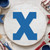 Lowercase Letter X Reusable Mylar Stencil, 10 mil Plastic Paint Stencil for Crafts and Decor