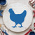 Hen Reusable Mylar Stencil - 10 mil Paint and Craft Stencil