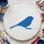 Chickadee Reusable Mylar Stencil, 10 mil Plastic Paint Stencil for Crafts and Decor
