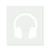Headphones Reusable Mylar Stencil - 10 mil Paint and Craft Stencil