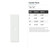 Candle Flame Reusable Mylar Stencil - 10 mil Paint and Craft Stencil