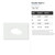 Double Heart 2 Reusable Mylar Stencil - 10 mil Paint and Craft Stencil