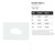 Double Heart 2 Reusable Mylar Stencil, 10 mil Plastic Paint Stencil for Crafts and Decor