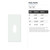 Baby Bottle Reusable Mylar Stencil, 10 mil Plastic Paint Stencil for Crafts and Decor