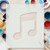 Music Note 5 Reusable Mylar Stencil - 10 mil Paint and Craft Stencil