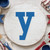 Lowercase Letter Y Reusable Mylar Stencil, 10 mil Plastic Paint Stencil for Crafts and Decor