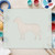 Chesapeak Bay Retriever Reusable Mylar Stencil, 10 mil Plastic Paint Stencil for Crafts and Decor