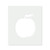 Peach 3 Reusable Mylar Stencil - 10 mil Paint and Craft Stencil